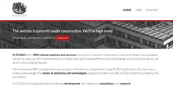 Desktop Screenshot of dstudio.be